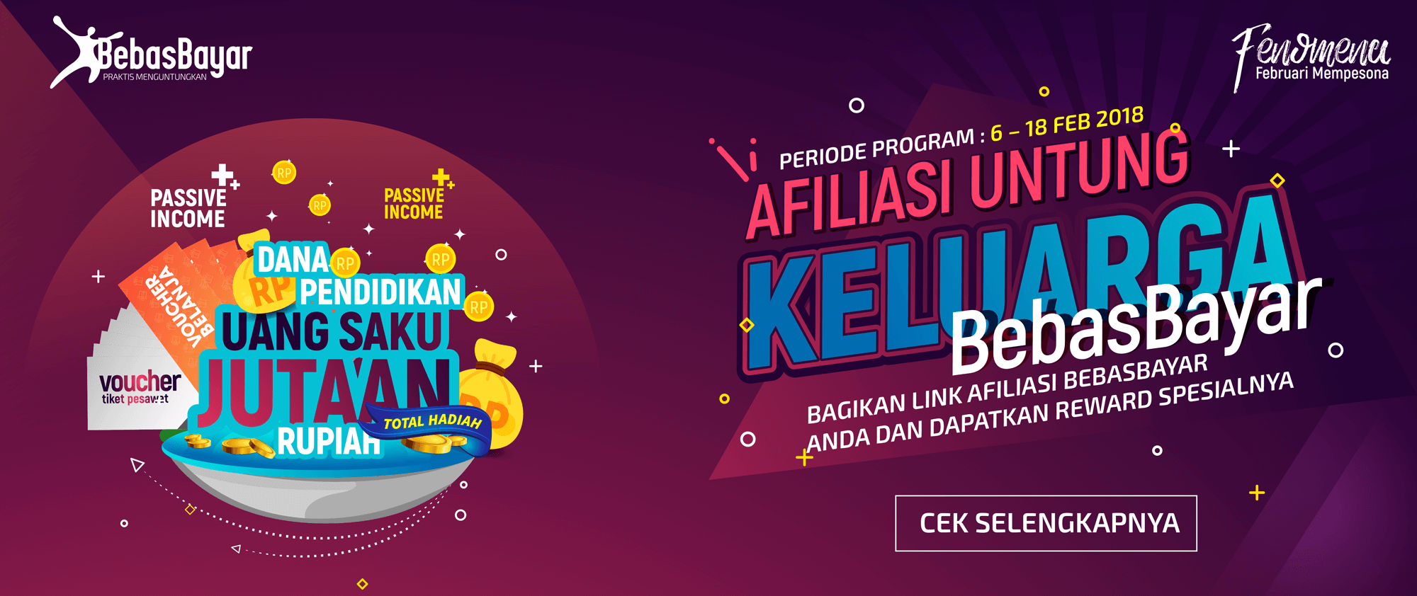 Afiliasi Untung Keluarga BebasBayar Berhadiah JUTAAN Rupiah Afiliasi Untung Keluarga BebasBayar Berhadiah JUTAAN Rupiah