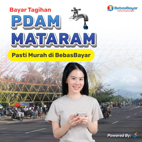 cek tagihan pdam Mataram dan bayar bisa melalui online - BebasBayar