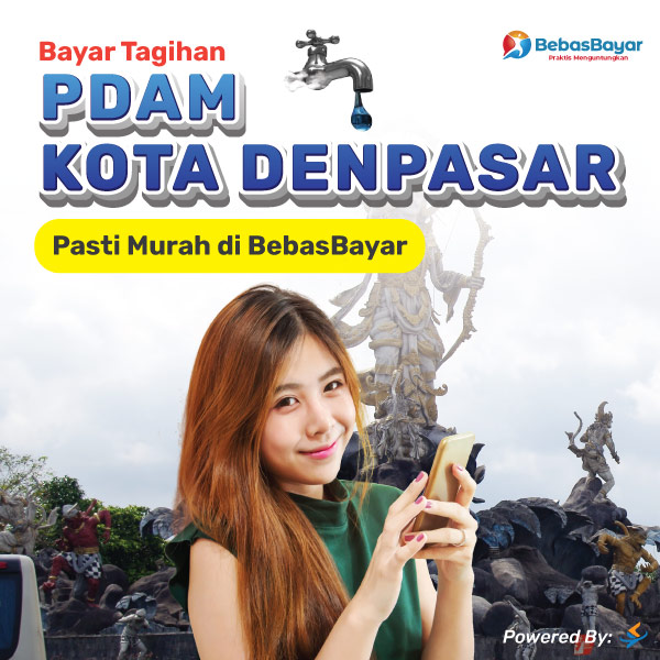 cek tagihan pdam Denpasar dan bayar bisa melalui online - BebasBayar