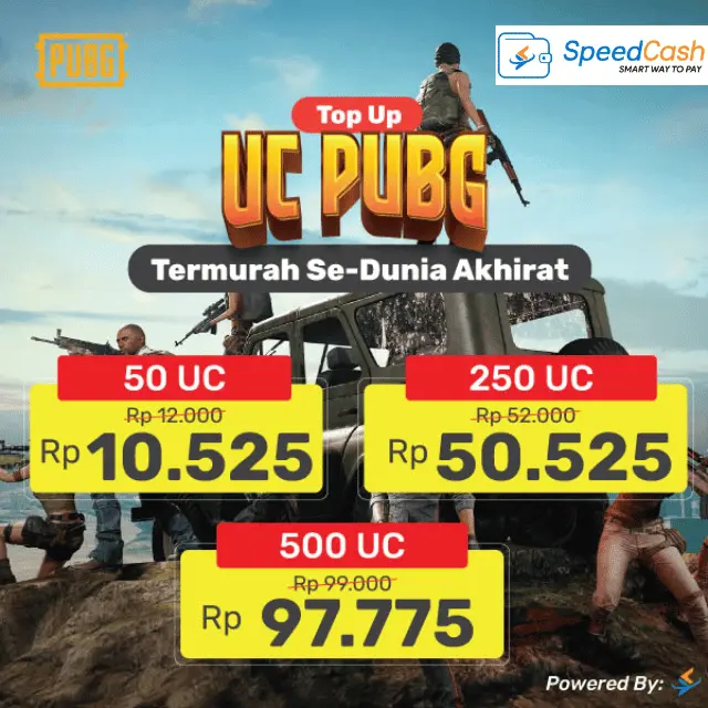 Top Up UC PUBG Termurah,Aman, Cepat dan Terpercaya